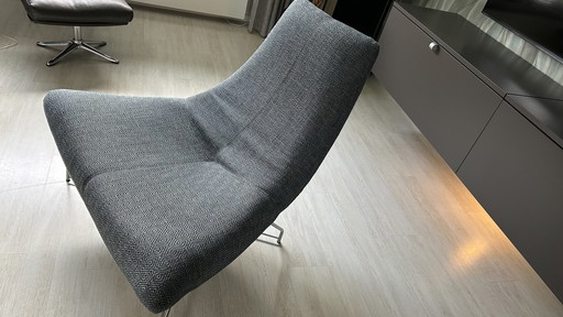 Designer Chair , Reupholstered, Brand Unknown Bought At Brok Hengelo