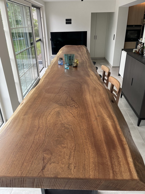 Image 1 of Modern long (bar) table