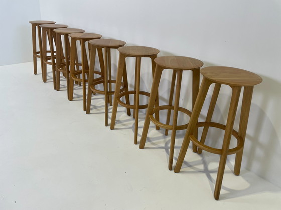 Image 1 of 2x zeitraum bar stool