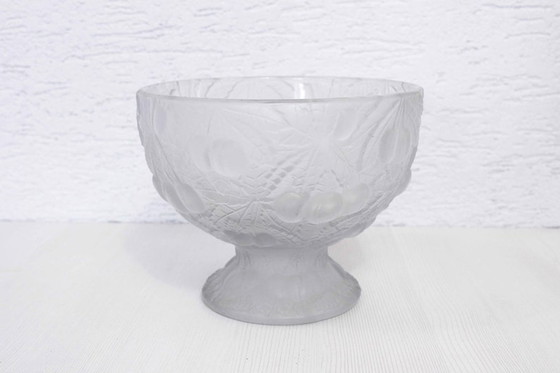 Image 1 of Beautiful cup in molded pressed glass from Imwald 50s / 60s