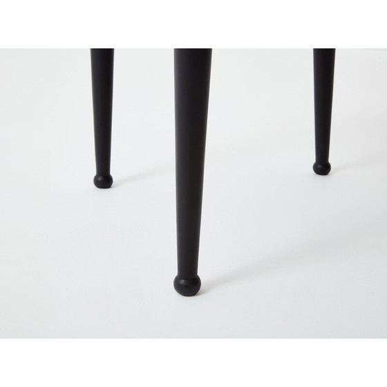 Image 1 of Vintage Palace side chair in solid oak by Garouste and Mattia Bonetti, Marseille 1990