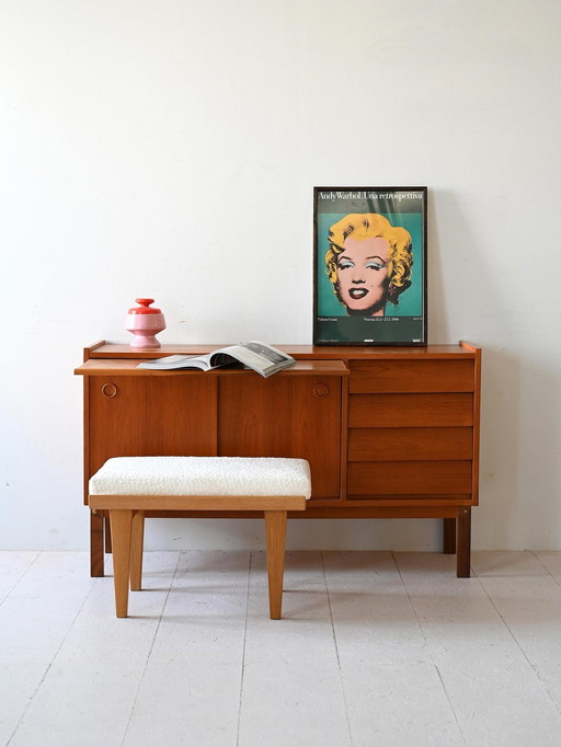 1960S Sideboard With Pull-Out Top