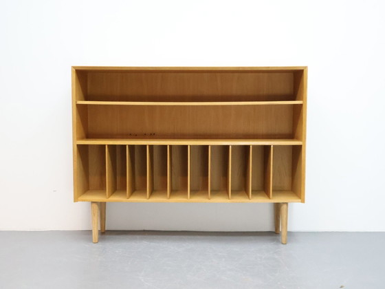 Image 1 of Vintage LP Cabinet Sideboard Bookcase Oak