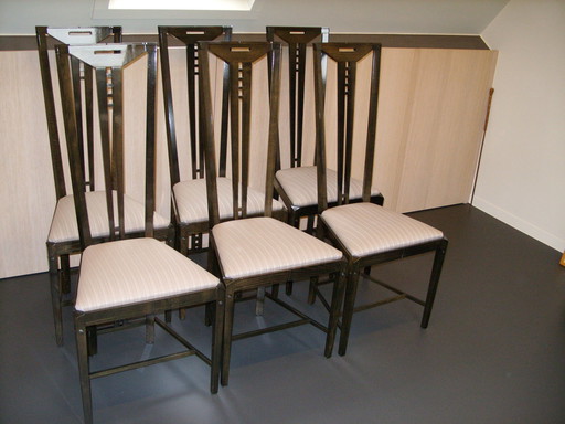 6 chaises Giorgetti