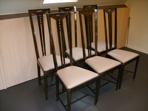 6 chaises Giorgetti