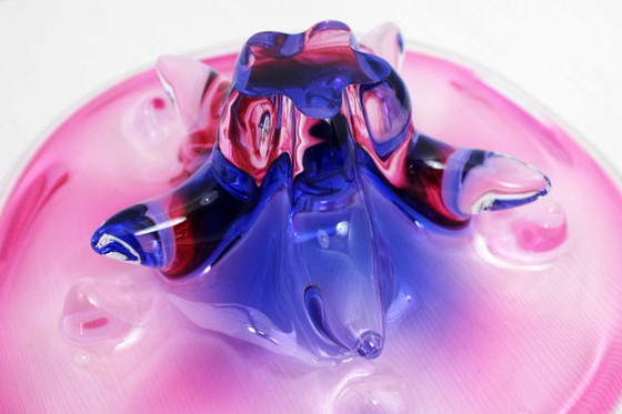 Image 1 of Pretty 60s Murano glass dish