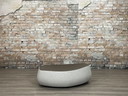 Moroso Fjord pouf brun gris
