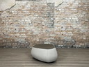 Moroso Fjord pouf brun gris