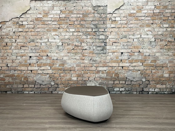 Image 1 of Moroso Fjord pouf brown gray