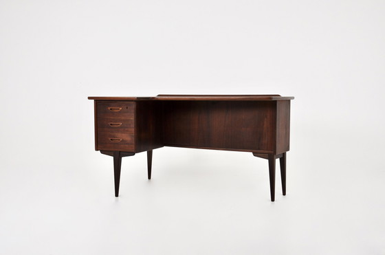 Image 1 of Bureau Boomerang Modèle A10 par Göran Strand pour Lelangs Möbelfabrik, 1960s