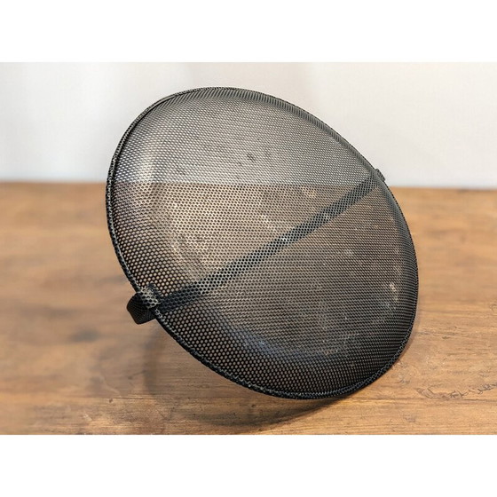 Image 1 of Vintage black metal basket by Mathieu Mategot, 1950-1960