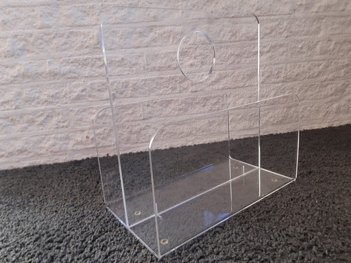 Lektuurbak, Plexi, Plastic, Transparent