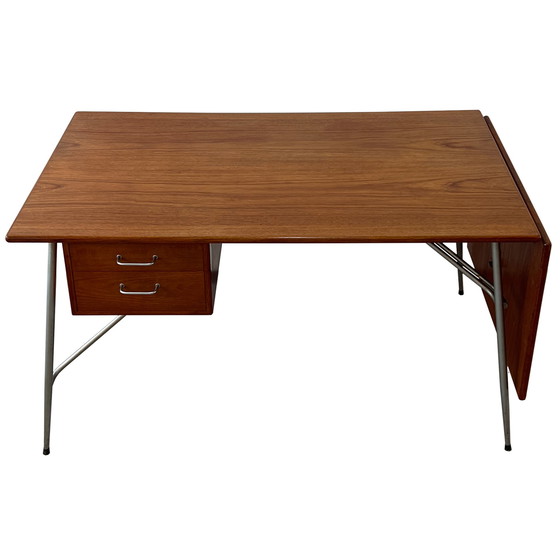 Image 1 of Soborg Drop leaf desk by Borge Mogensen