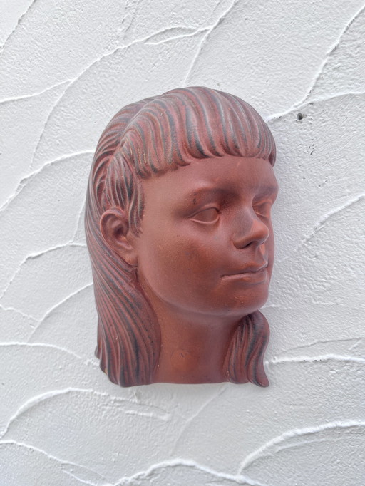 Ceramic Woman's Head