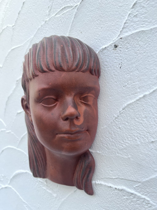 Ceramic Woman's Head