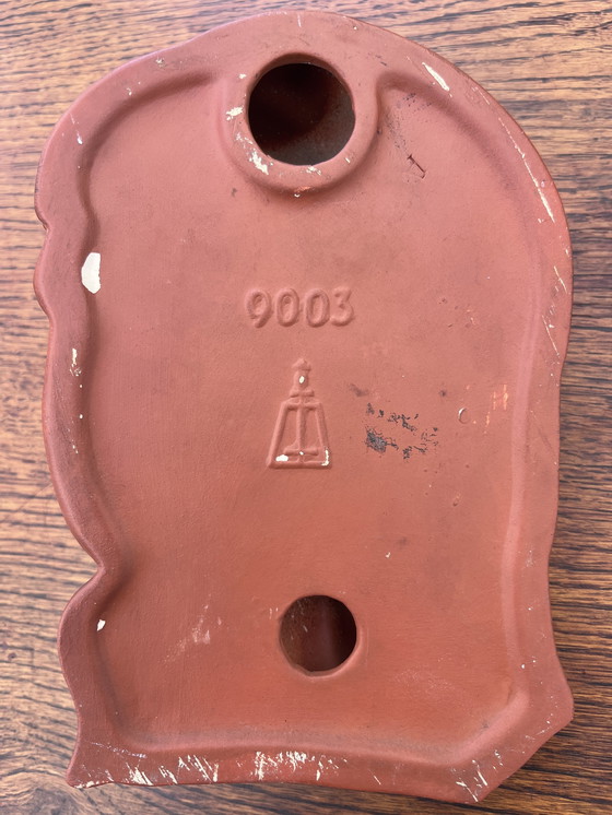 Image 1 of Testa di donna in ceramica