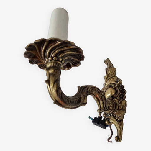Bronze Baroque Wall Light