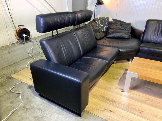 Image 1 of Stressless leather sofa Arion leather couch