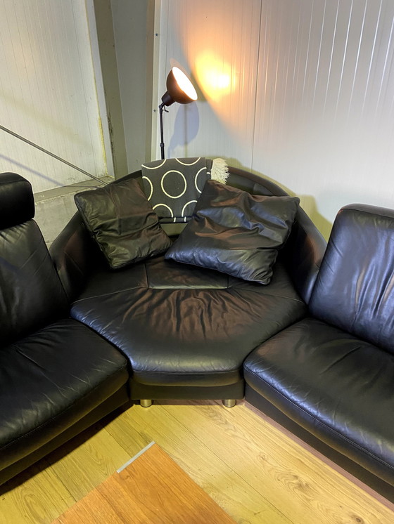 Image 1 of Stressless leather sofa Arion leather couch