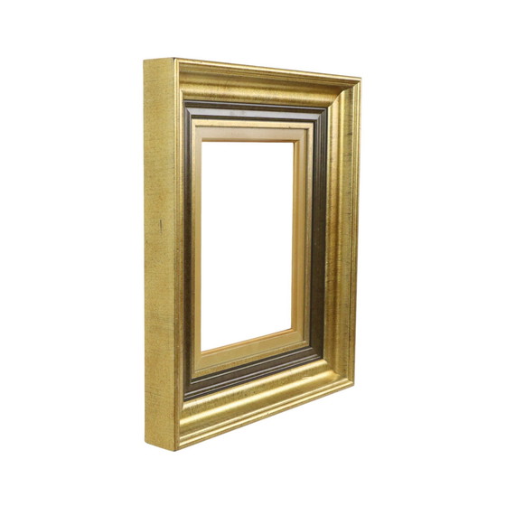 Image 1 of Sleek Gold Wooden Frame Classic