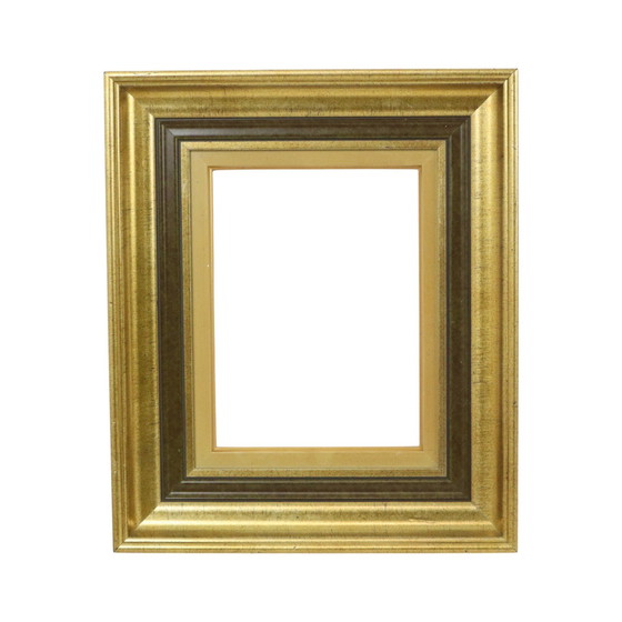 Image 1 of Sleek Gold Wooden Frame Classic