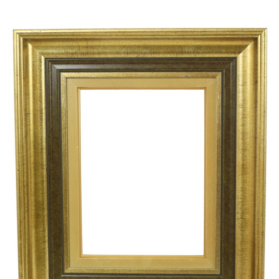 Image 1 of Sleek Gold Wooden Frame Classic