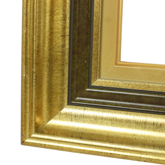 Image 1 of Sleek Gold Wooden Frame Classic