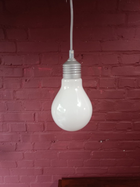 Image 1 of Massive Light Bulb hanging lamp – 1980s