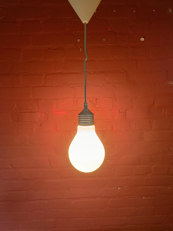 Image 1 of Massive Light Bulb hanging lamp – 1980s