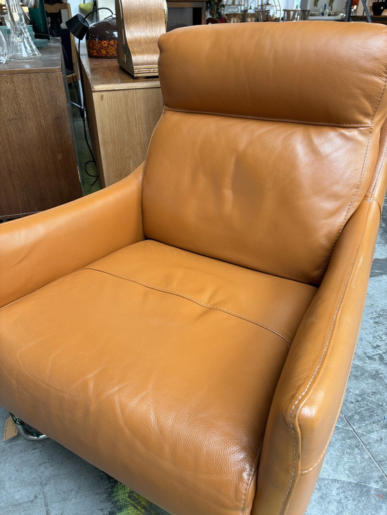 Image 1 of Fauteuil en cuir