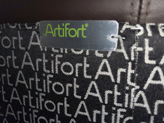 Image 1 of 2x Artifort Leather Sofas