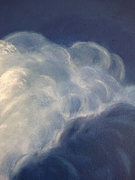 Image 1 of Dipinto ad olio "Cloud 7" di Byron Ray