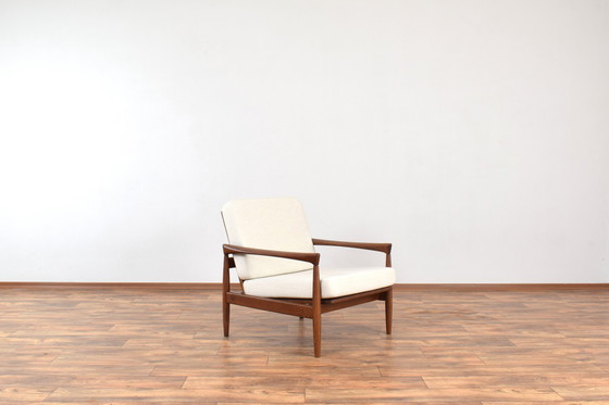 Image 1 of Mid-Century Oak Kolding Armchairs By Erik Wørts For Ikea, 1960S, Set Of 2