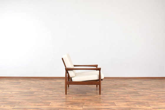 Image 1 of Mid-Century Oak Kolding Armchairs By Erik Wørts For Ikea, 1960S, Set Of 2