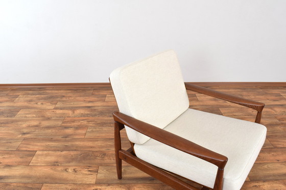 Image 1 of Mid-Century Oak Kolding Armchairs By Erik Wørts For Ikea, 1960S, Set Of 2