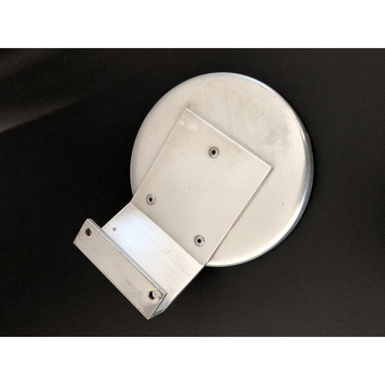 Image 1 of Vintage aluminum and ceramic door handle, France 1970