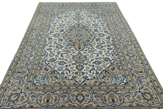 Image 1 of Alfombra oriental de corcho Keshan anudada a mano – 300 x 200 cm