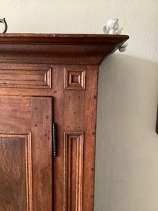 Antique Oak Cabinet, (Mid 1700s)