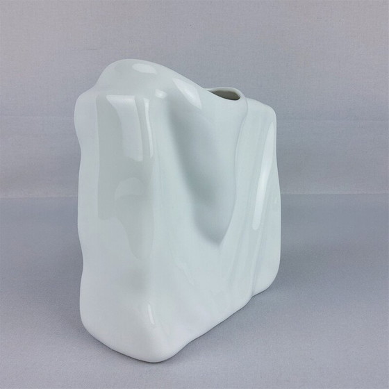Image 1 of Vintage white porcelain vase by Eschenbach 1980s
