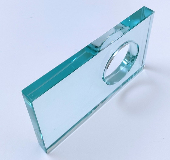 Image 1 of Glass Paperweight Italian Design