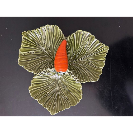 Image 1 of Vintage carrot-shaped slip dish, Italy 1960