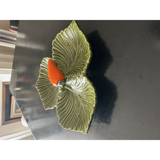 Image 1 of Vintage carrot-shaped slip dish, Italy 1960