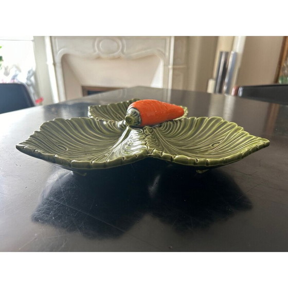 Image 1 of Vintage carrot-shaped slip dish, Italy 1960