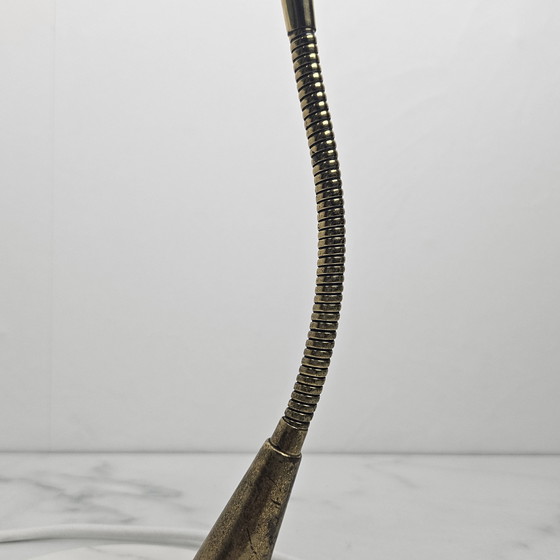 Image 1 of Table Lamp With Marble Foot By Oscar Torlasco, Italy 1955