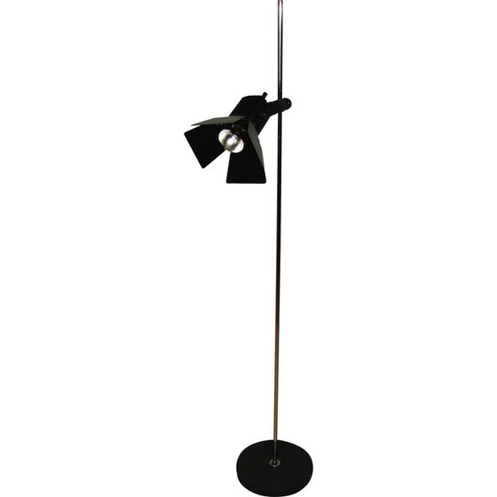 Image 1 of Vintage metal and plastic floor lamp, 1970s