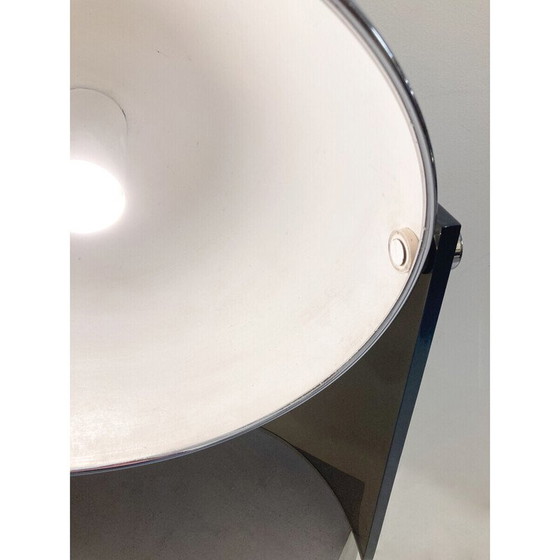 Image 1 of Coppia di lampade vintage in cromo e plexiglass, 1970