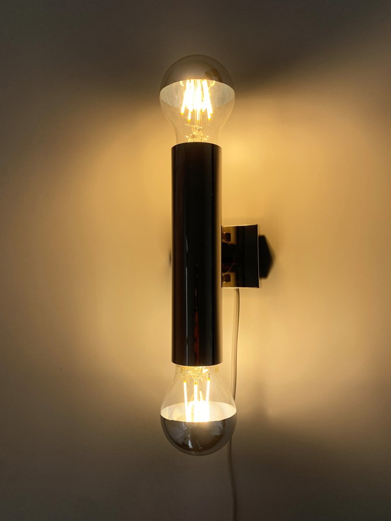 Image 1 of 3x Vintage Space Age wall lamps