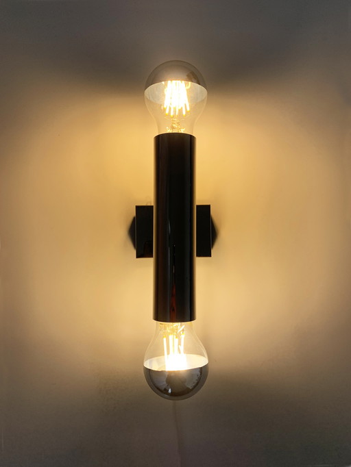 3x Lampes murales vintage de l'ère spatiale