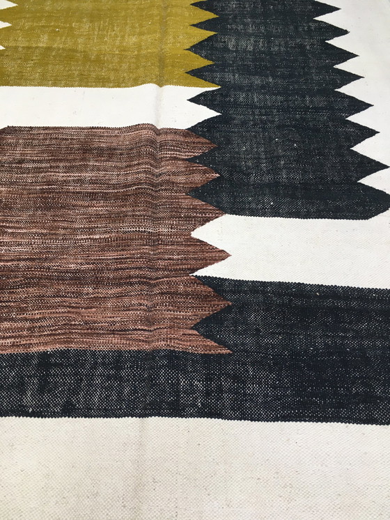 Image 1 of Tapis berbère Kilim Boujad 3m15 x 1m97