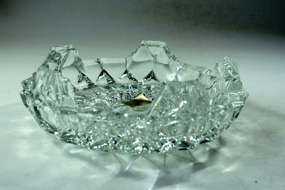 Image 1 of Lead crystal ashtray heavy version